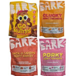 Bark Dog Treats Bundle Of 4